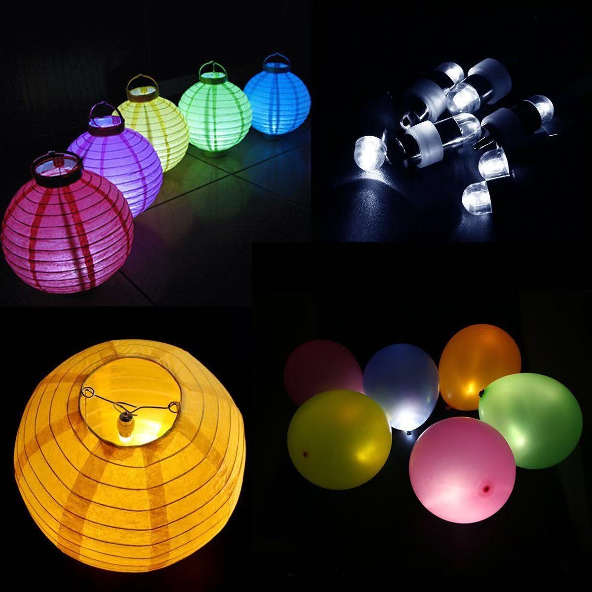 8PCS Mini Super Bright Waterpr - Led Balloon Light 评论和价格