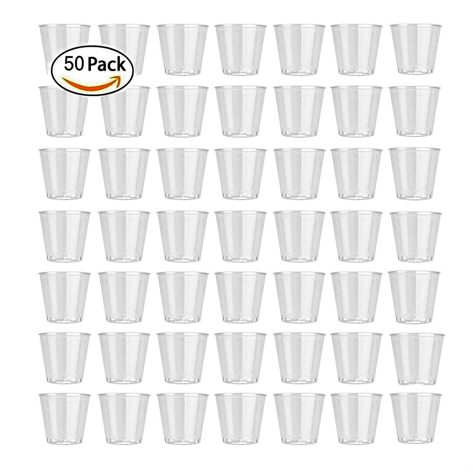 50pcs 30ml New Disposable Clea - Plastic Cup 50Pcs 评论和价格