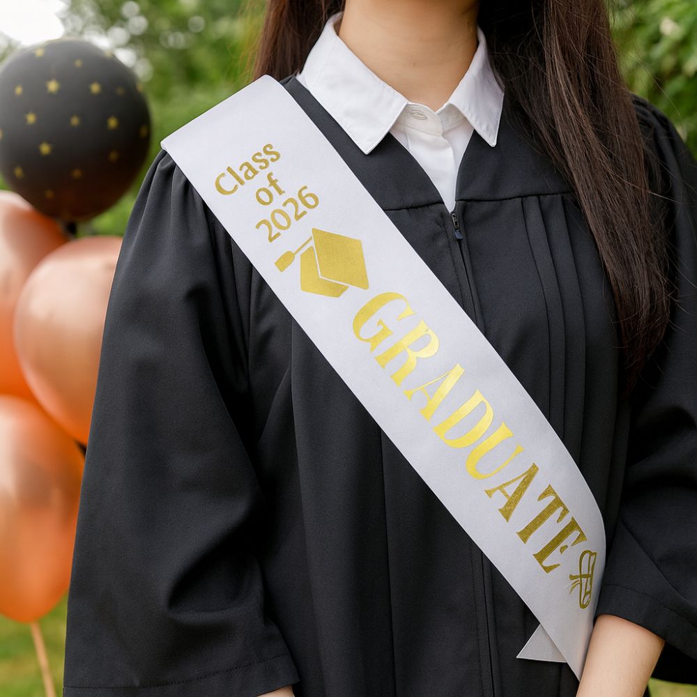 Class of 2026 2026 Graduation  - Birthday Sash Glitter 评论和价格