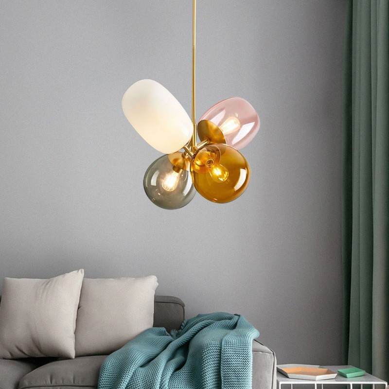 YEBMLP Macaron Glass Pendant L - Led Balloon Light 评论和价格