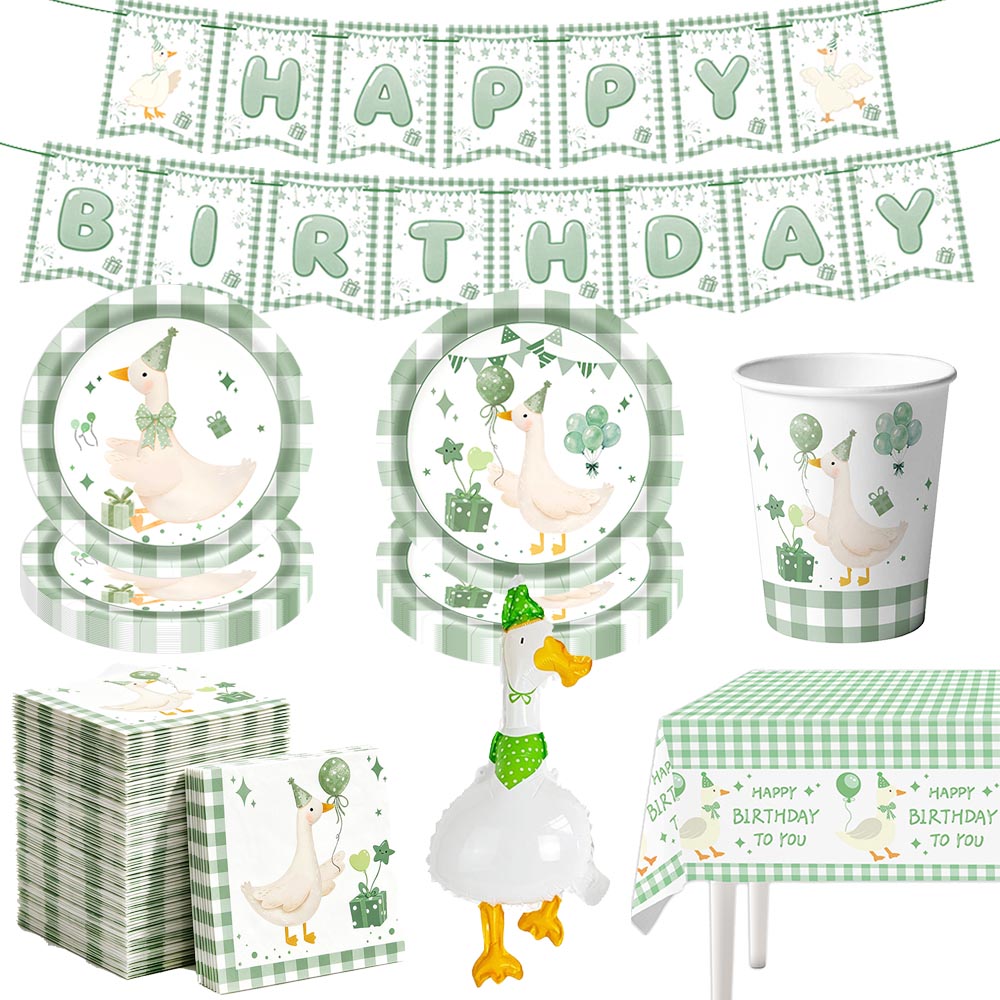 Green Silly Goose Disposable T - Table Cloth Disposable 评论和价格
