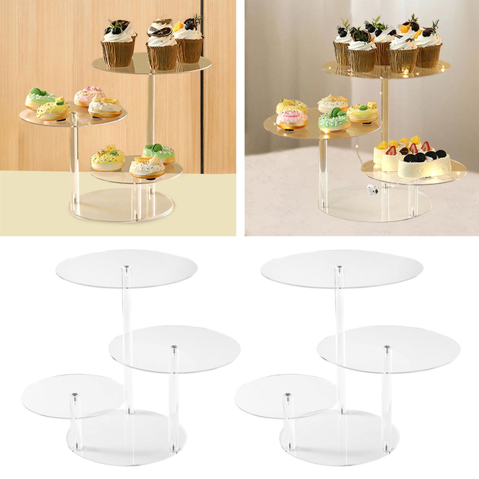 3 Tier Acrylic Cupcake Stand C - Cupcake Stand Tier 评论和价格
