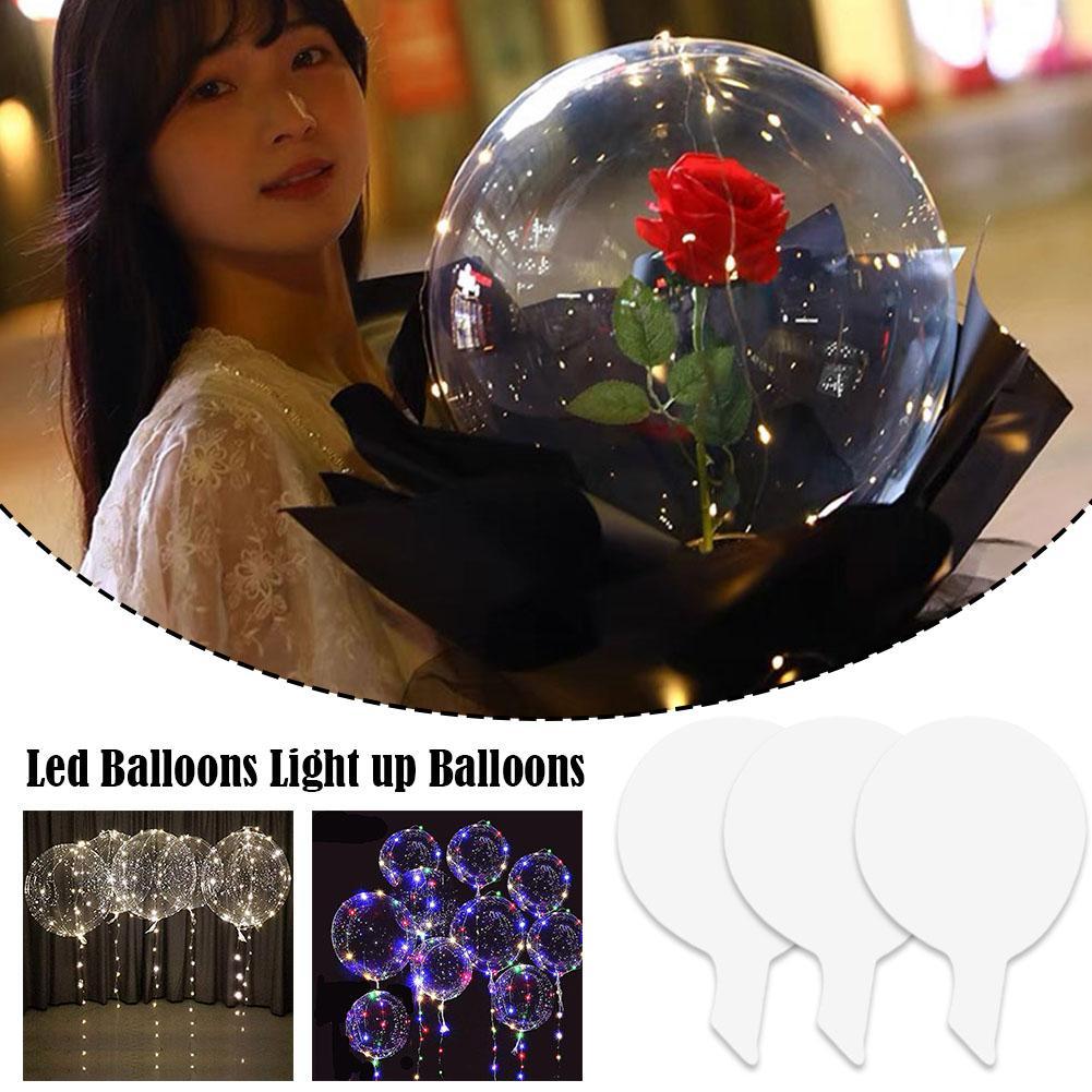 3 Pcs Led Balloons Light Up Ba - Led Balloon Light 评论和价格