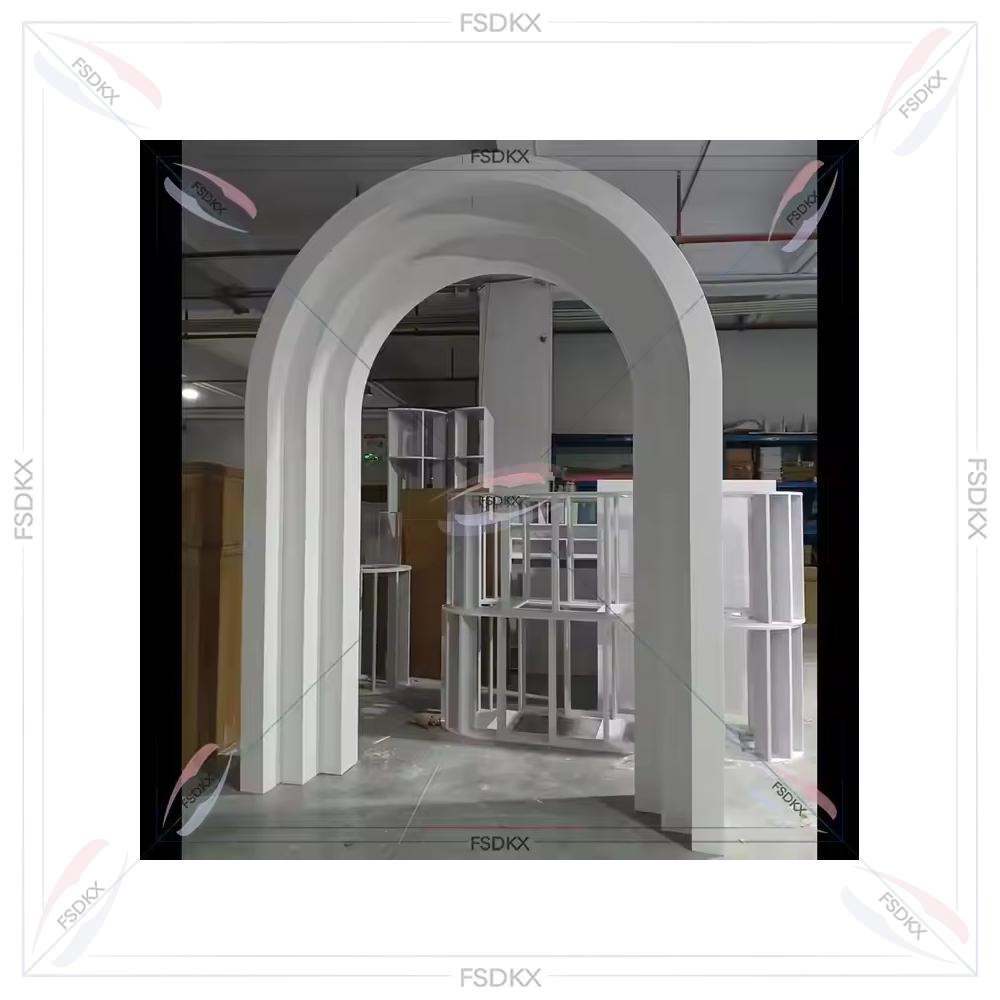 Luxury White  PVC Acrylic Wall - Party Event Supplier 评论和价格