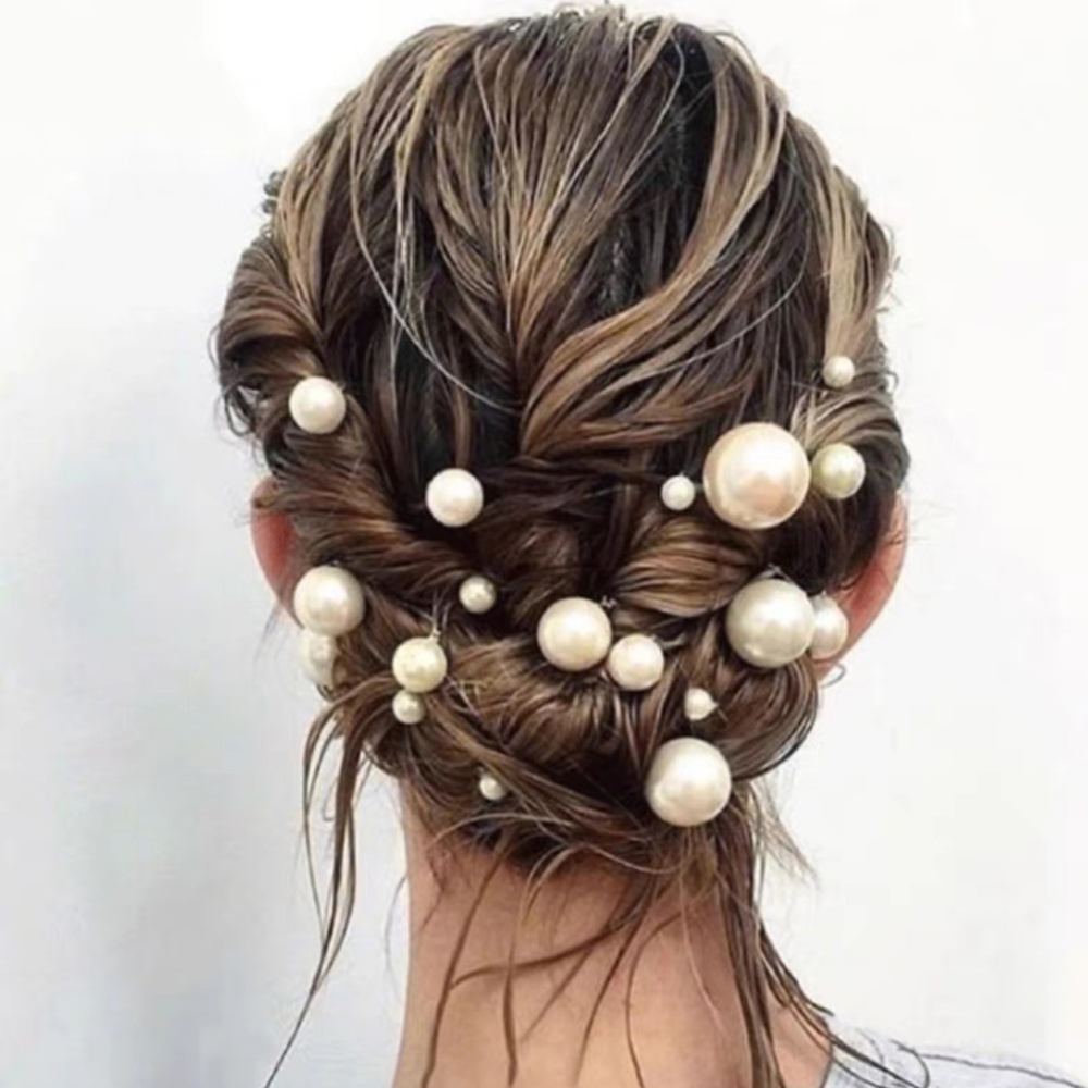 Pearl Crystal Hair Pins Comb S - Event Suppliers 评论和价格