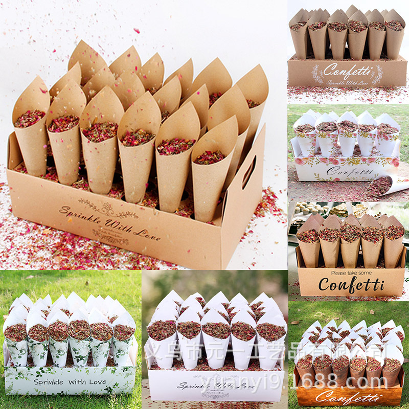 Wedding Confetti Cone Stand Bo - Cotton Candy Cone 评论和价格
