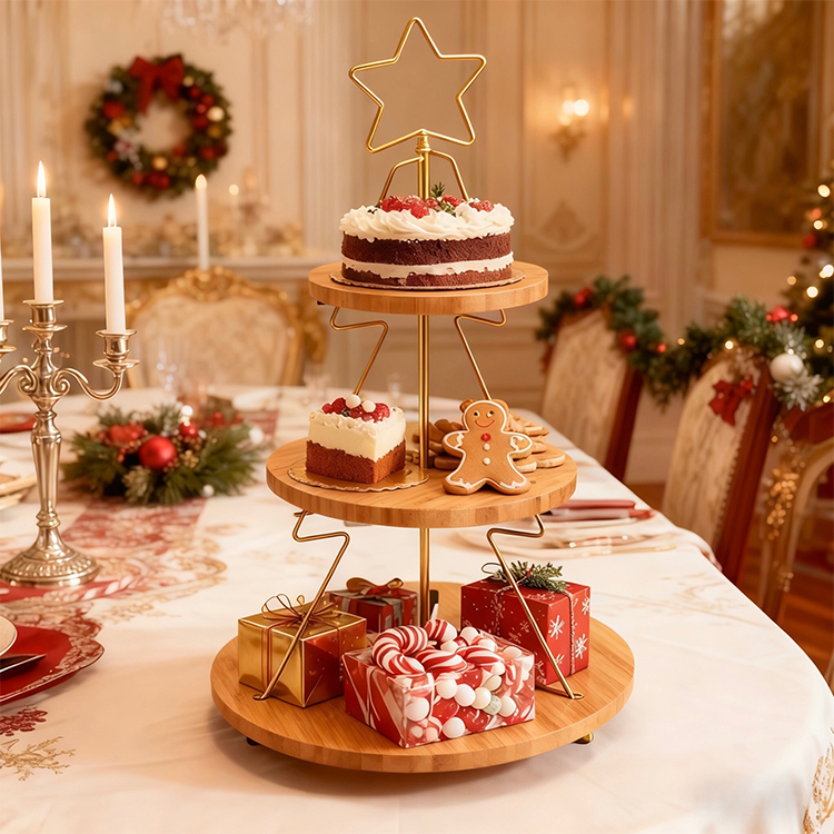 DaS Light Luxury Premium  Thre - Cupcake Stand Tier 评论和价格