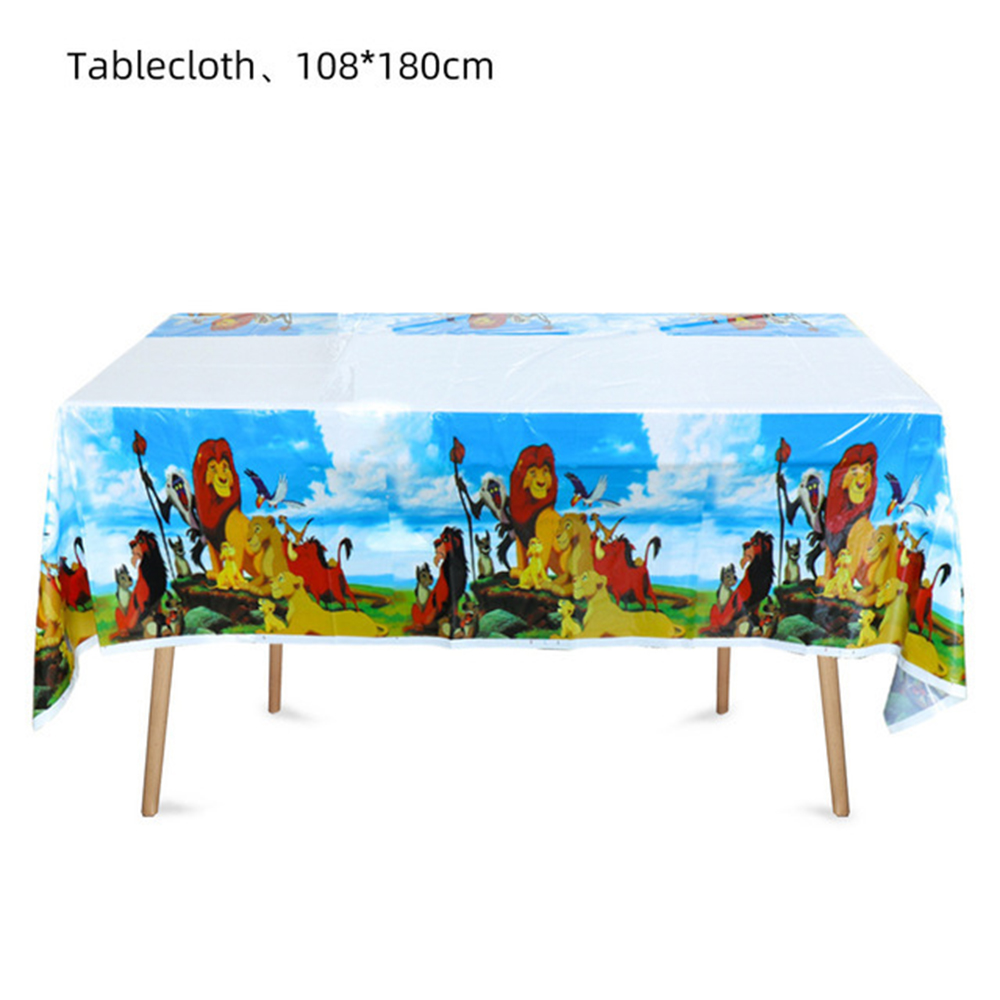Simba Lion King Tablecloth Bir - Table Cloth Disposable 评论和价格