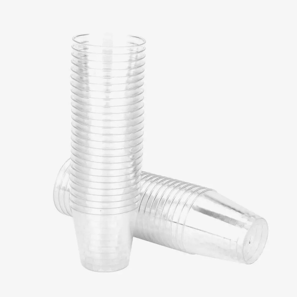 35ml 50 X Clear Plastic Jelly  - Plastic Cup 50Pcs 评论和价格